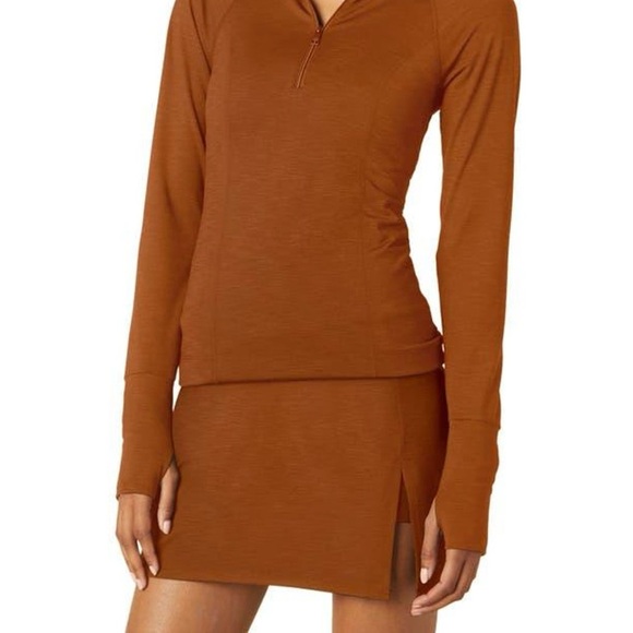 Beyond yoga Heather rib hold court skirt bnwt large - Picture 2 of 4